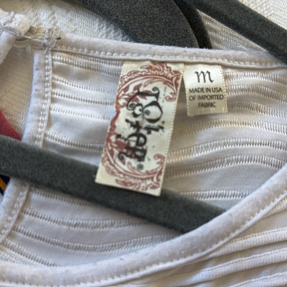 White peplum top - Picture 3 of 3